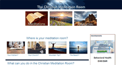 Desktop Screenshot of christianmeditationroom.com
